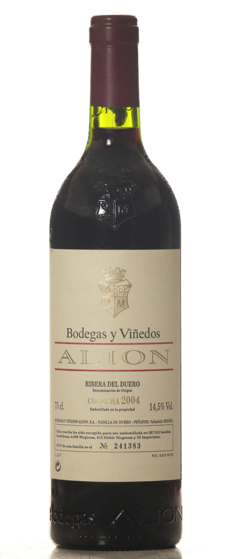 VEGA SICILIA 'ALION' RIBEIRA DEL DUERO