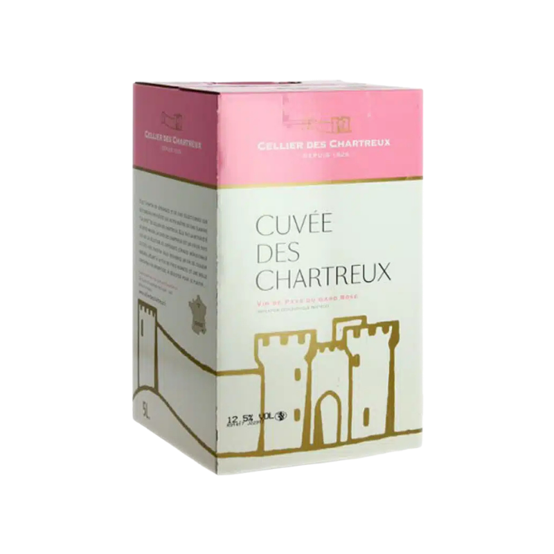 BIB 5 LITER CELLIER ROSE