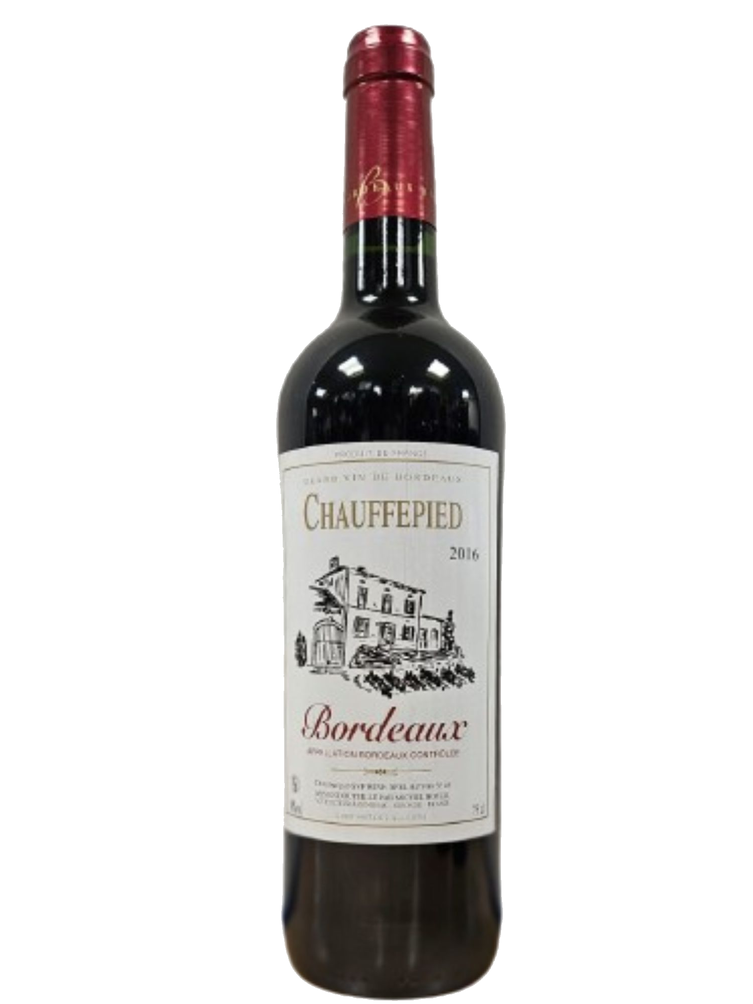 1/2 CHATEAU CHAUFFEPIED          37.5CL